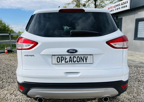 Ford Kuga cena 47800 przebieg: 169700, rok produkcji 2015 z Ostrołęka małe 562